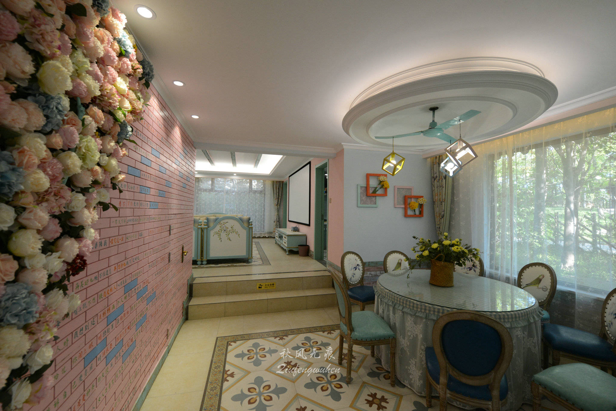 山水(|看山望水，心怡田园，周至水街爱在路上感味清新与文化