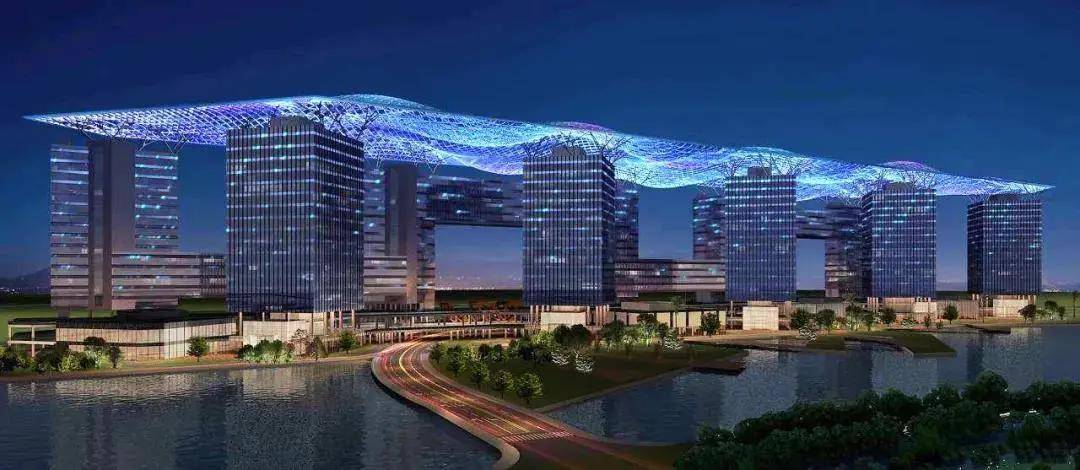 拉斐尔云廊效果图 事实上, 9号线贯通松江新城g60科创走廊,漕河泾开发