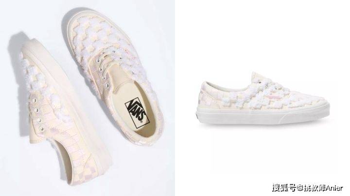 Skool|标志棋盘格变成粉色刺绣、毛绒绒材质!Vans为Old Skool、Era换上梦幻新外衣