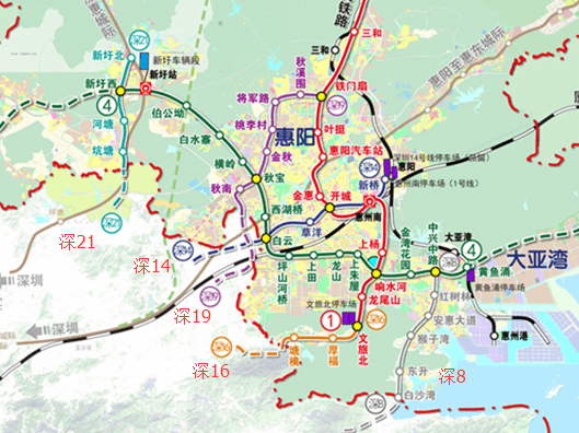 深莞惠5年内轨道互通,都市圈同城化加速"合体"!