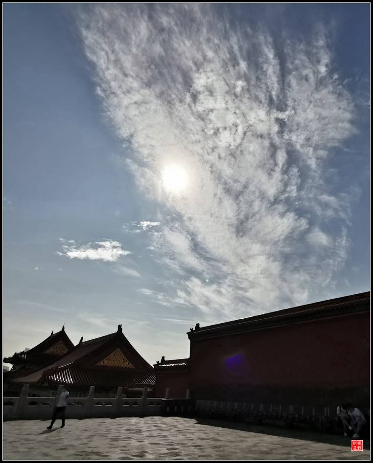 故宫|故宫高天流云 太任性了