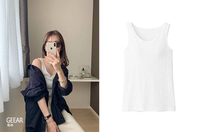 Top|无印良品内衣区的Tank Top，因为这两个原因默默被囤货！