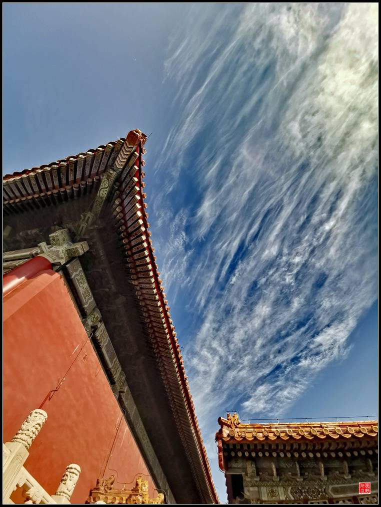 故宫|故宫高天流云 太任性了