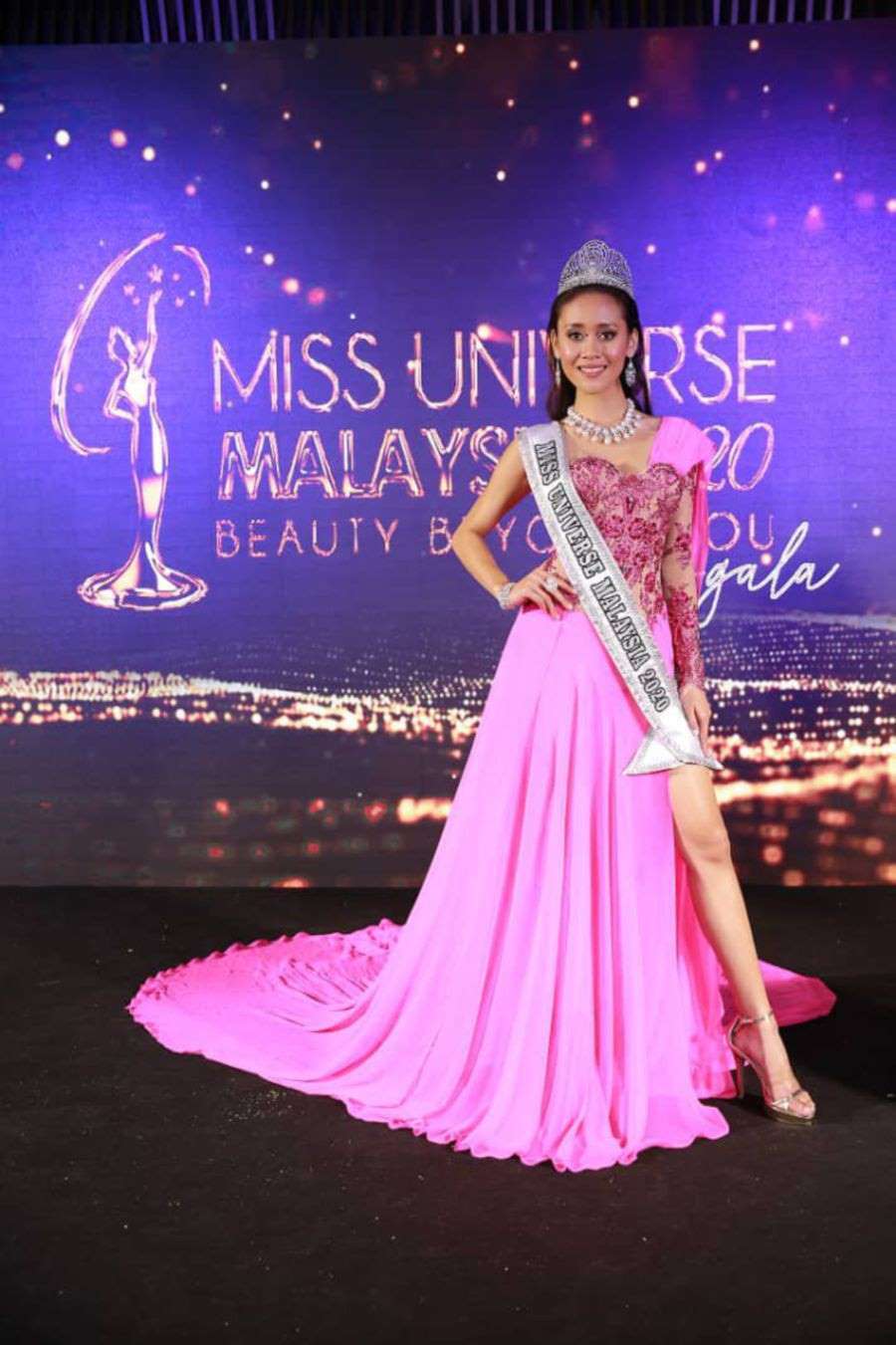 沙捞越公关主管加冕2020马来西亚环球小姐