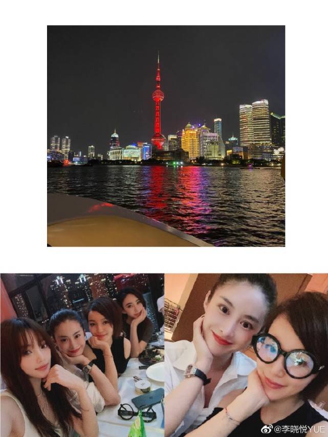 李小璐晒女儿近照，甜馨长发披肩，手叉腰秀大