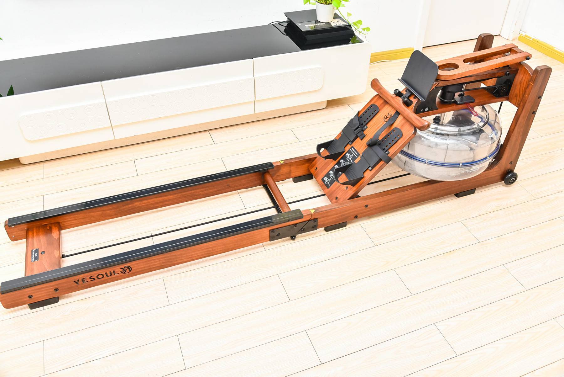 支架|体重蹭蹭往上涨,健身房太远,怎么办?可折叠野小兽划船机来帮忙