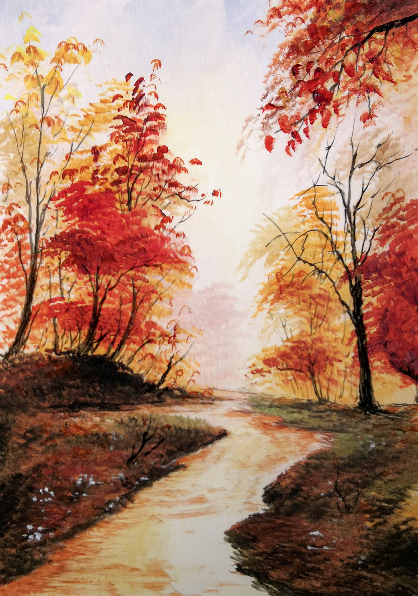 感染了全世界的秋景——10幅秋景风景画送给你!