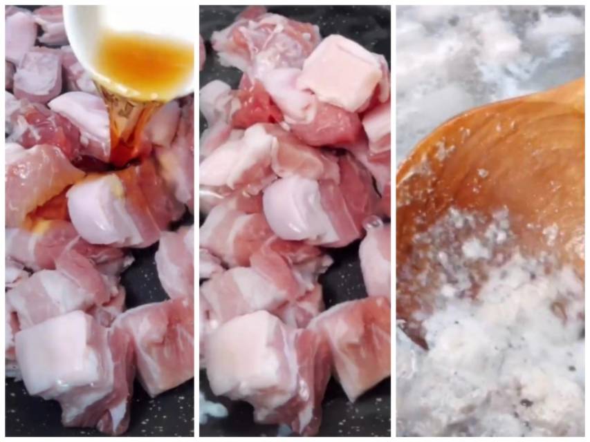 烧肉|最近餐桌上最火的一道菜【板栗烧肉】五花肉新吃法