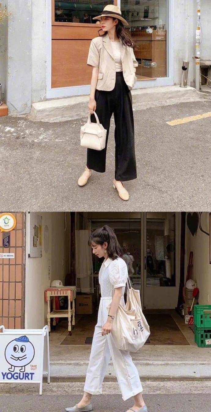 配饰|甜美气质女生的日常百变穿搭合集 充分利用色彩元素和精致配饰