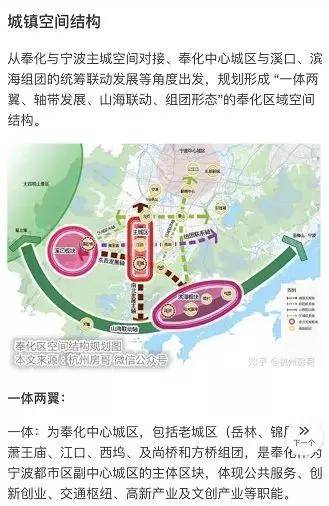 奉化,古林,集士港,高桥,洪塘未来这个大走廊会得到重点建设