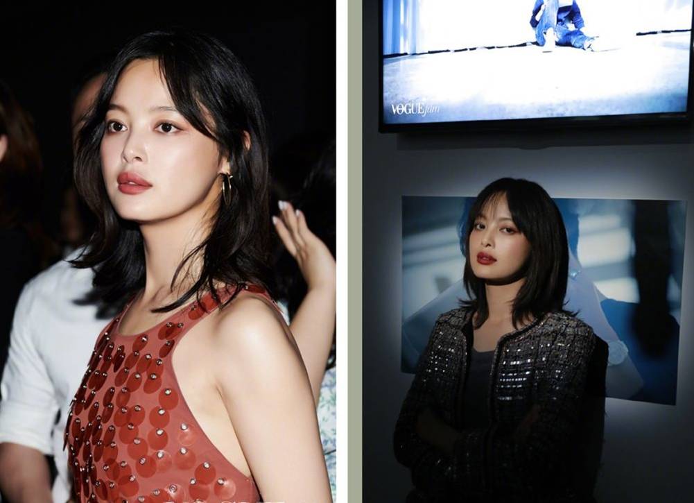 袁姗姗|Lisa没有刘海像变了一个人？辛芷蕾袁姗姗换发型更是堪比整容