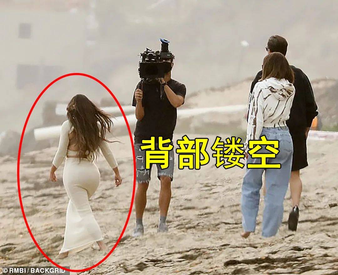 腿部|40岁金卡戴珊吸睛真强，穿薄纱裙透出腿部曲线，还捋起来秀紧身裤