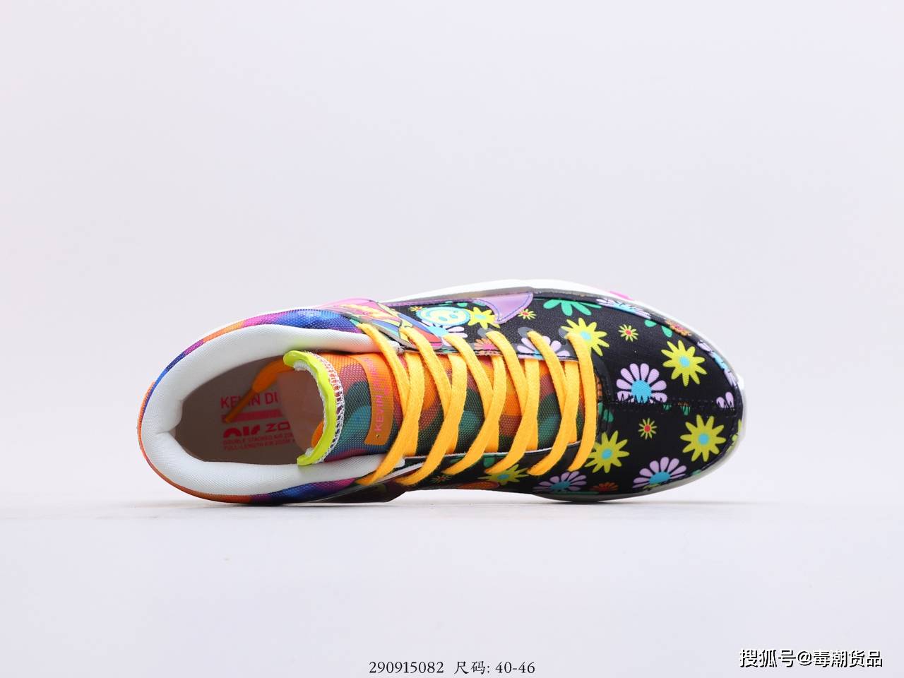 耐克nike kd13 太阳花 彩色渐变设计,做得越来越好看!