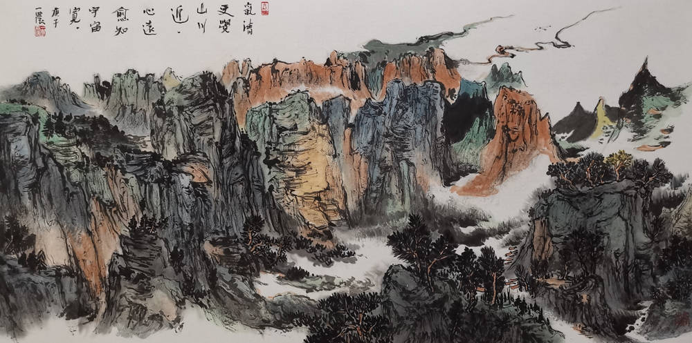 艺墨传承香港画院第三届中国画大展赵一农作品鉴赏