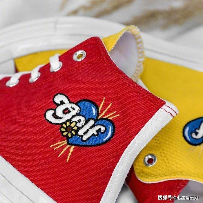 合作|Golf Wang联名匡威Converse拼色鸳鸯