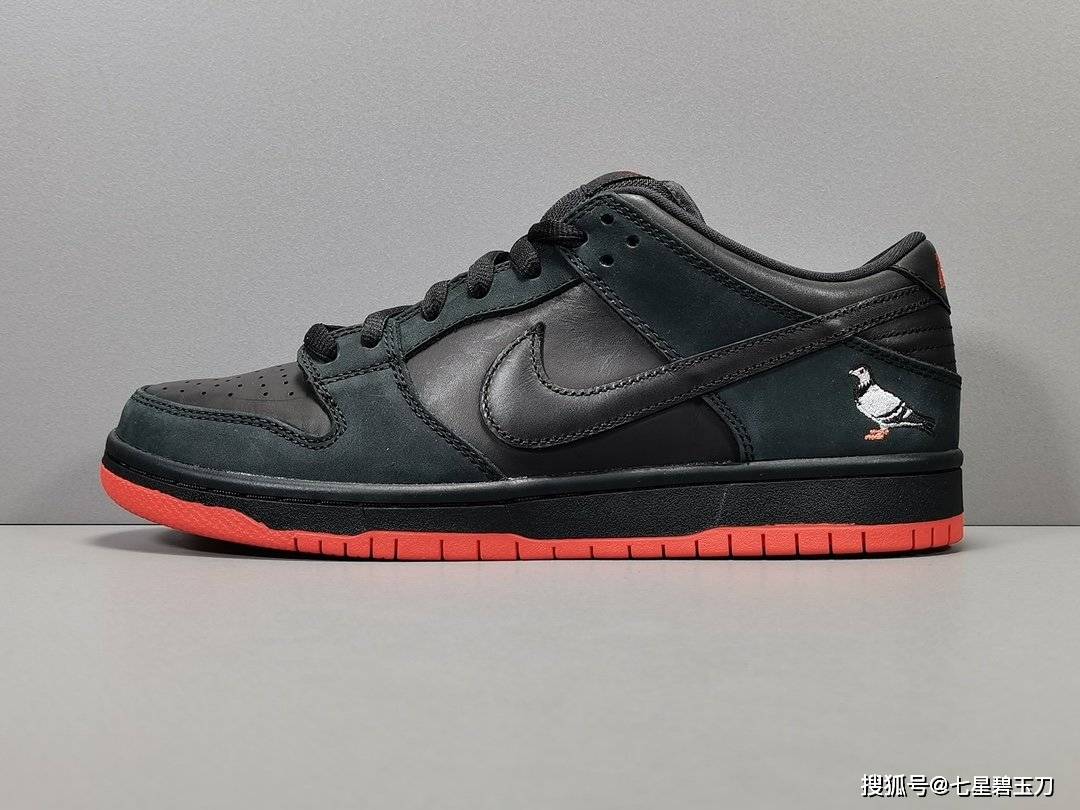 黑鸽子nikedunksblowpigeon