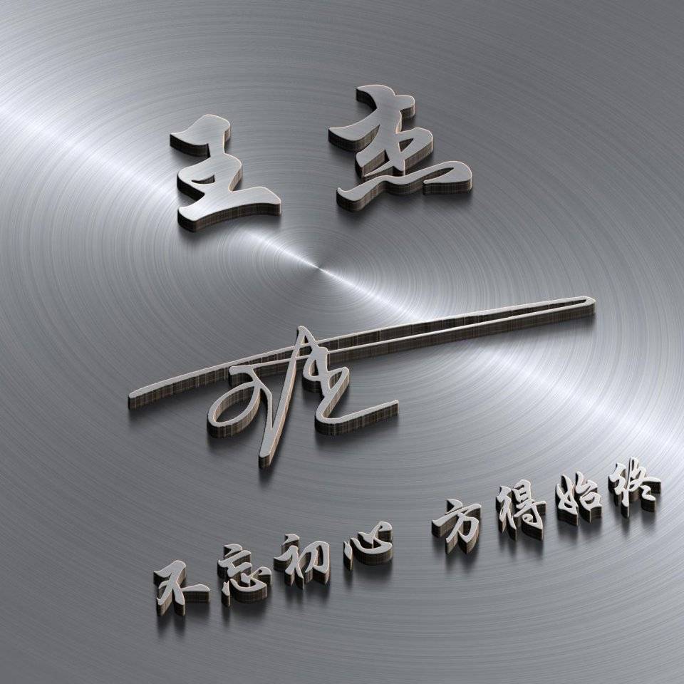 大气商务微信姓氏头像,3d立体个性签名头像设计,有你喜欢的吗?