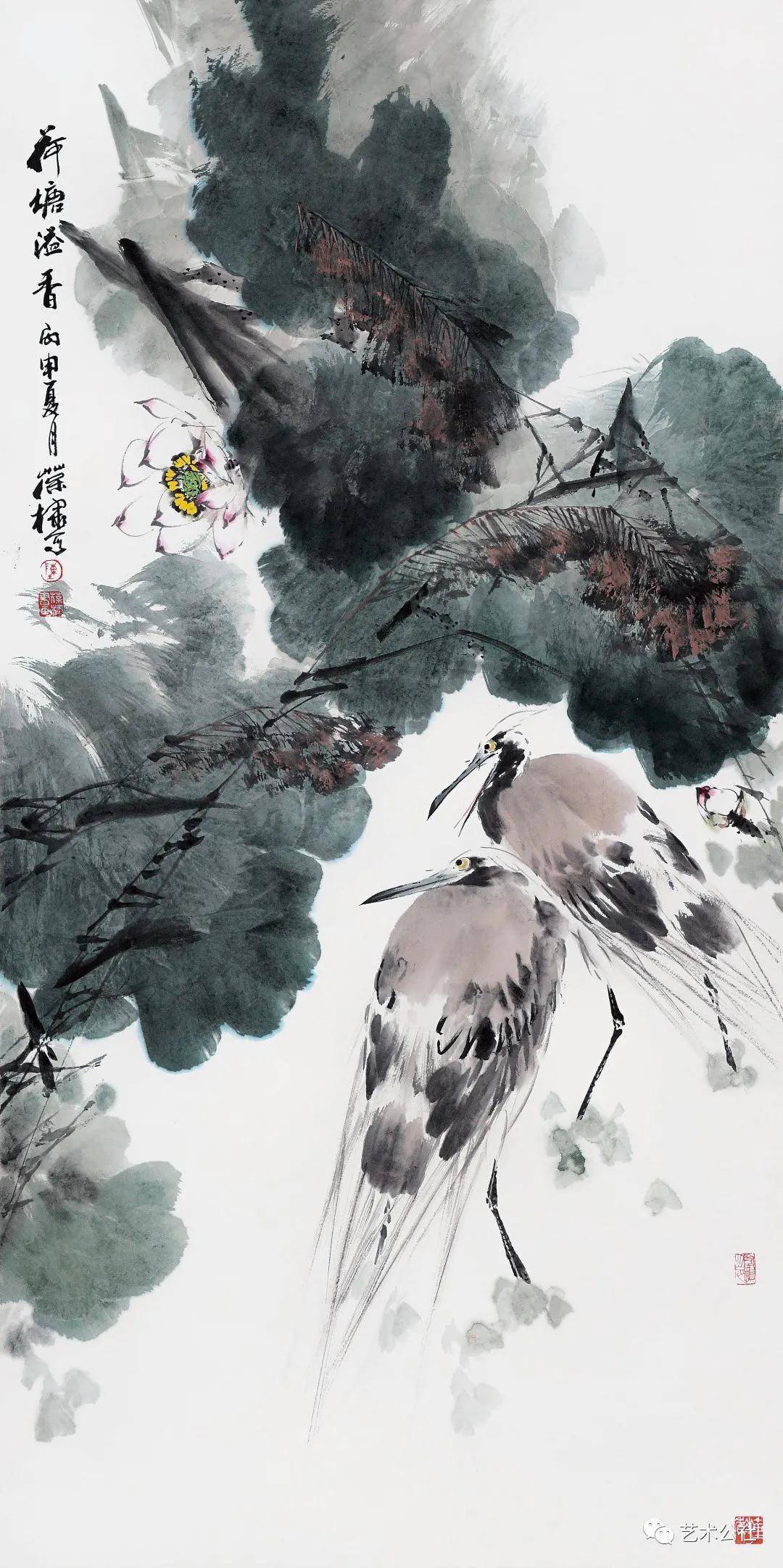 一管丹青写花神——读陈葆棣先生的花鸟画