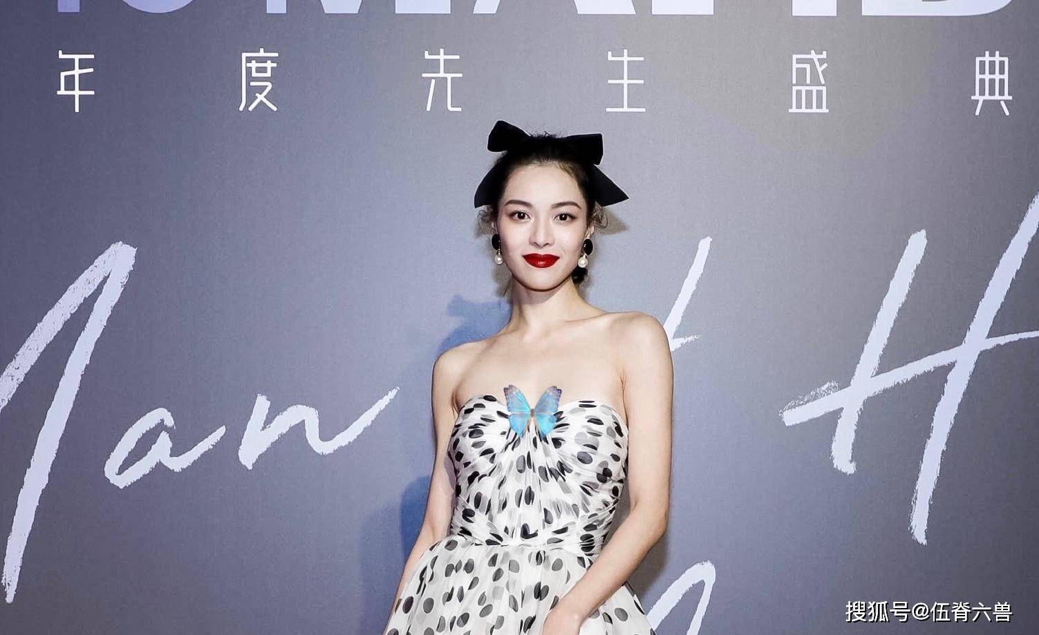 女星蝴蝶结造型pk:钟楚曦温柔,郑爽清新,陈小纭变公主