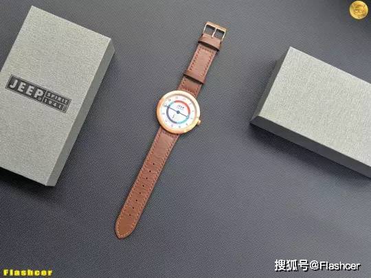 石英表|小米有品高档手表,Jeep双视觉显示男石英表,尽显男人本色
