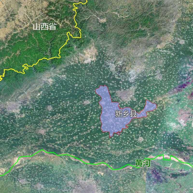 14张地形图,快速了解河南省新乡各市辖区县市