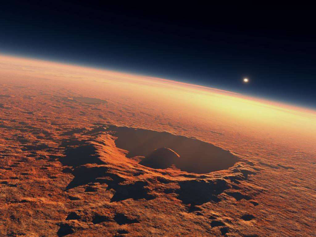 火星文明存在的证据好奇号发回照片中有人发现正圆形镂空零件