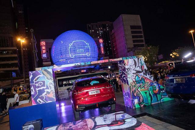 功能|2021款WEY VV5神仙操作，百万级UP主助阵，嗨就完事