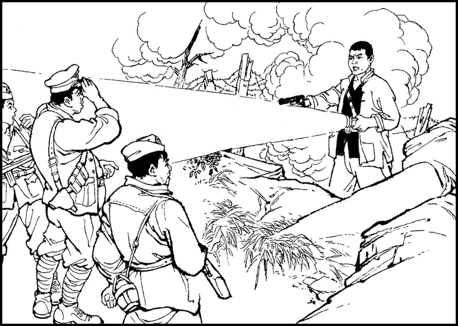 侦察兵的故事之捉舌头(下)
