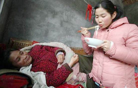 爷爷|爷爷得知真相后哭了贫困女孩高考成绩仅47分