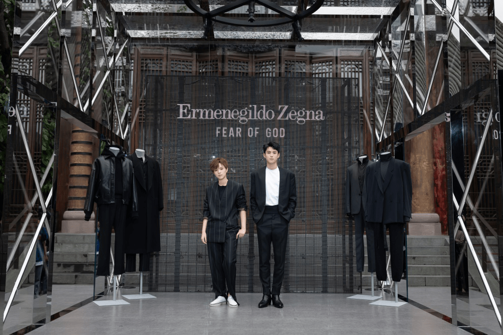 Sunnee|ZEGNA X FEAR OF GOD 限量联名全球盛大发售 Sunnee、王鹤棣出席快闪店发布会