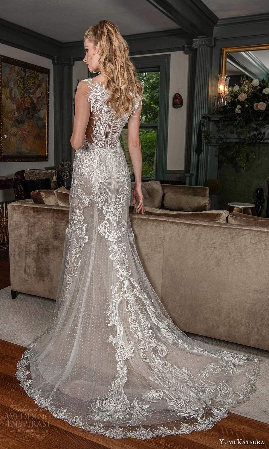 &quot|Yumi Katsura2021＂Ravishing&Resilient＂秋季婚纱系列 提升女人身体的自然美感