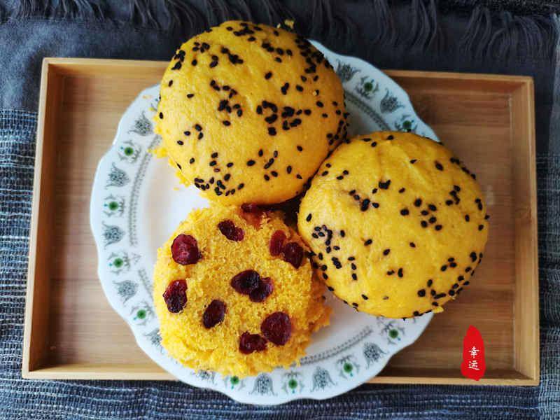 混合面|有营养又蓬松暄软不塌陷，口感佳老少皆宜南瓜混合面奶香发糕