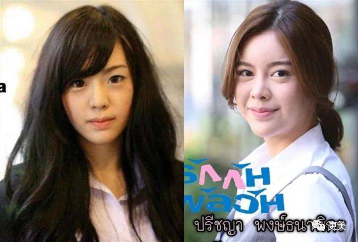 鼻子|泰国女星换头图鉴:艳压热巴的她,换头比baby狠100倍…