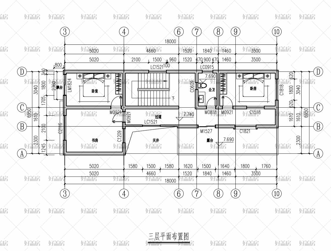 5 建筑风格:现代风格 户型布局:5室3厅1厨3卫 主体造价:25~43万