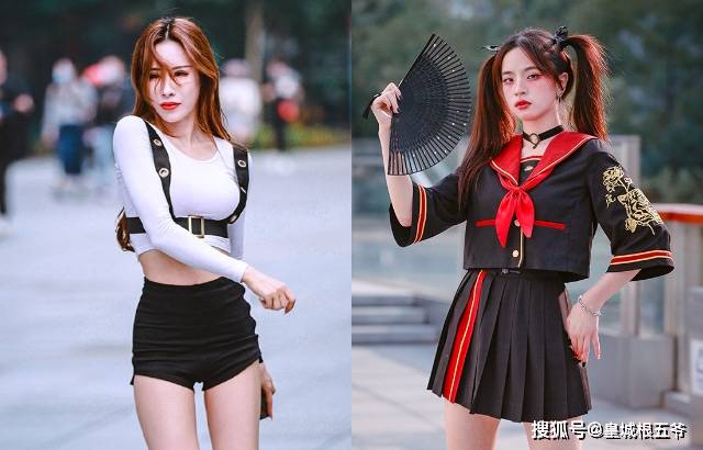 时尚|街拍：其实普通的服装搭配在一起也能够创造出意想不到的效果