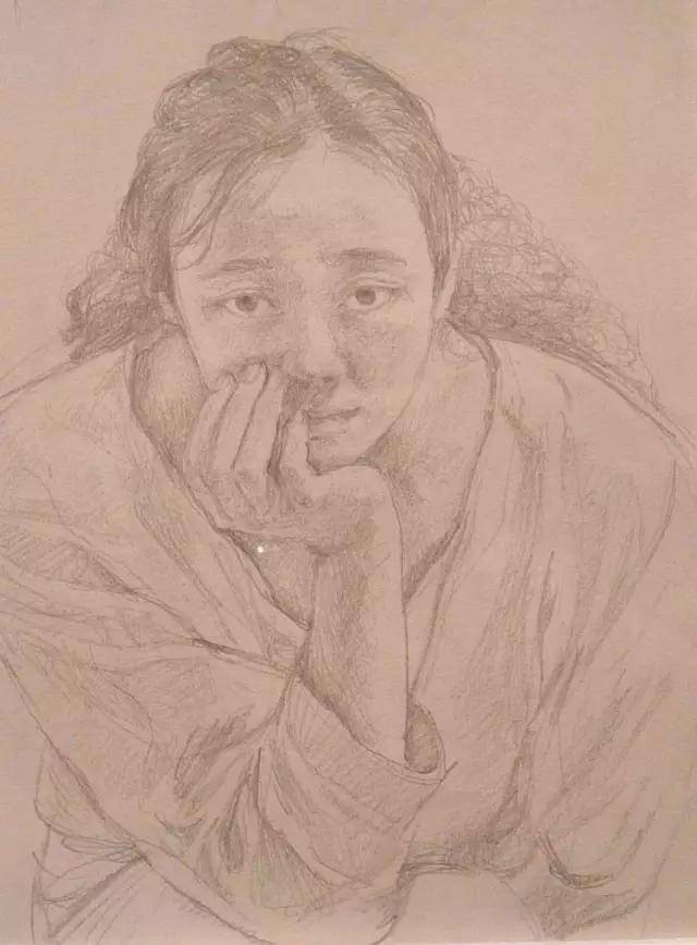 杨飞云素描作品