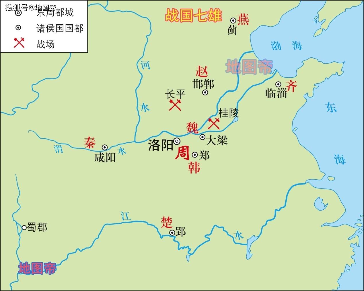 秦始皇|11幅图快速看大秦崛起到灭亡
