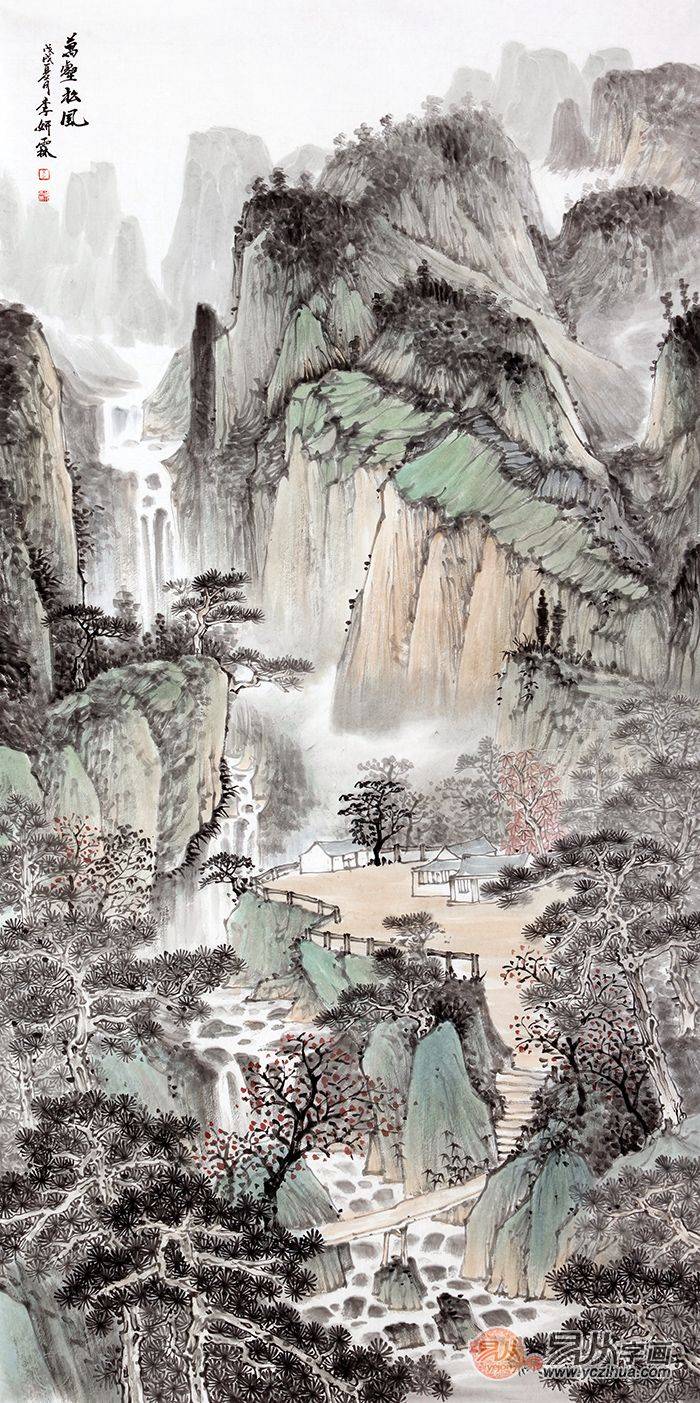 中美协会员李佩锦作品邀您共赏画家笔下的自然山水