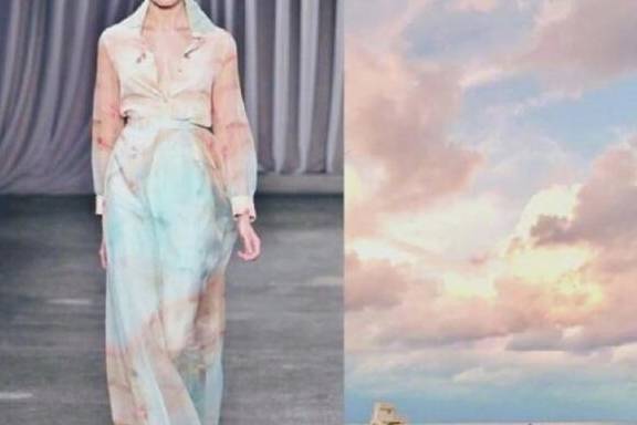 天空|把“天空”穿上身，你就是高级时髦！欣赏颜值爆表的瞬间