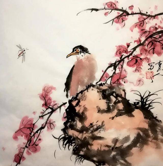 李春华花鸟画作品欣赏