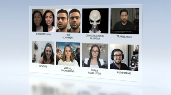 功能|NVIDIA宣布推出云AI视频流平台Maxine，让数百万远程工作与学习实现更好的连接