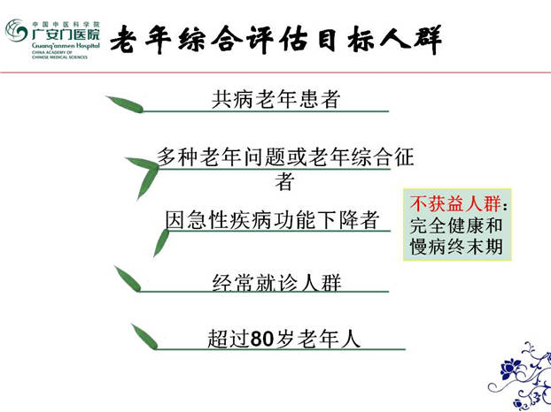 老年综合评估与老年综合征