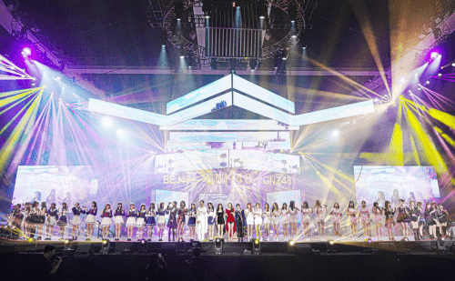 bej48,gnz48,ckg48,更有部分自主报名的snh48一期荣誉毕业生共同参与