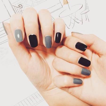 颜色|精妆联华美妆:彩色甲正当时 美甲颜色大盘点(二)性冷淡美甲篇