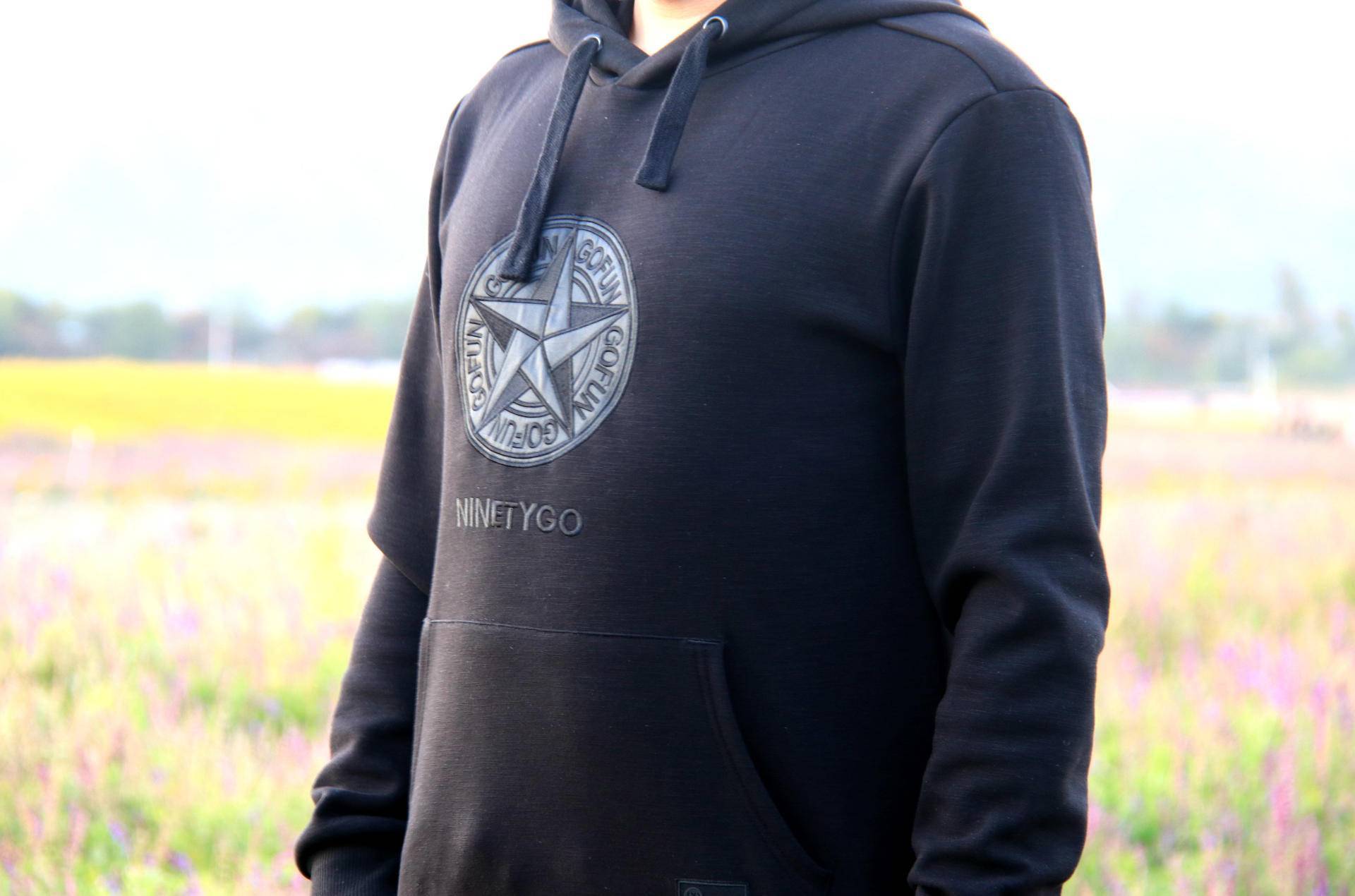 效果|穿出潮流范，90分加绒连帽套头保暖卫衣，让冬季更温暖