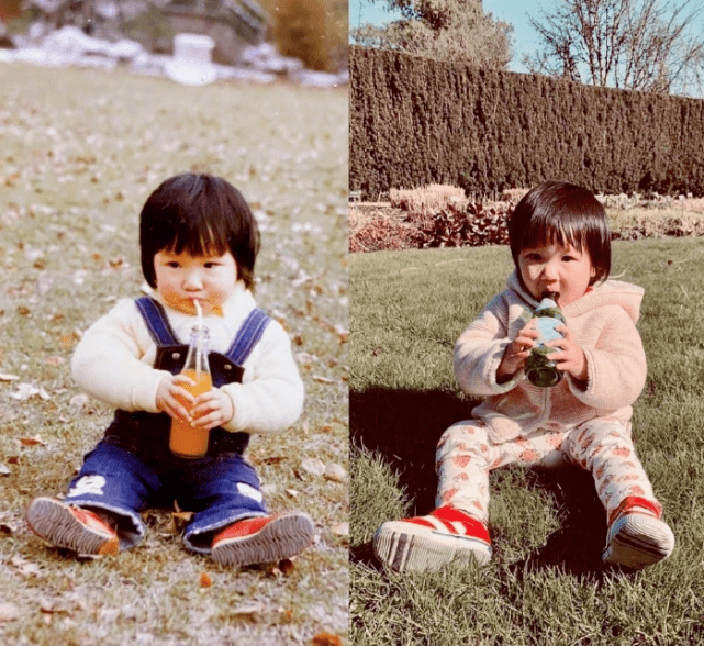 Gabby|天韵身材遗传妈妈，五官和爸爸如复制粘贴王祖蓝回应女儿身高