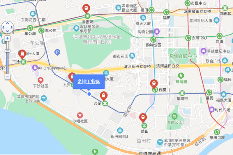 深圳福田沙尾金地工业区仓库介绍