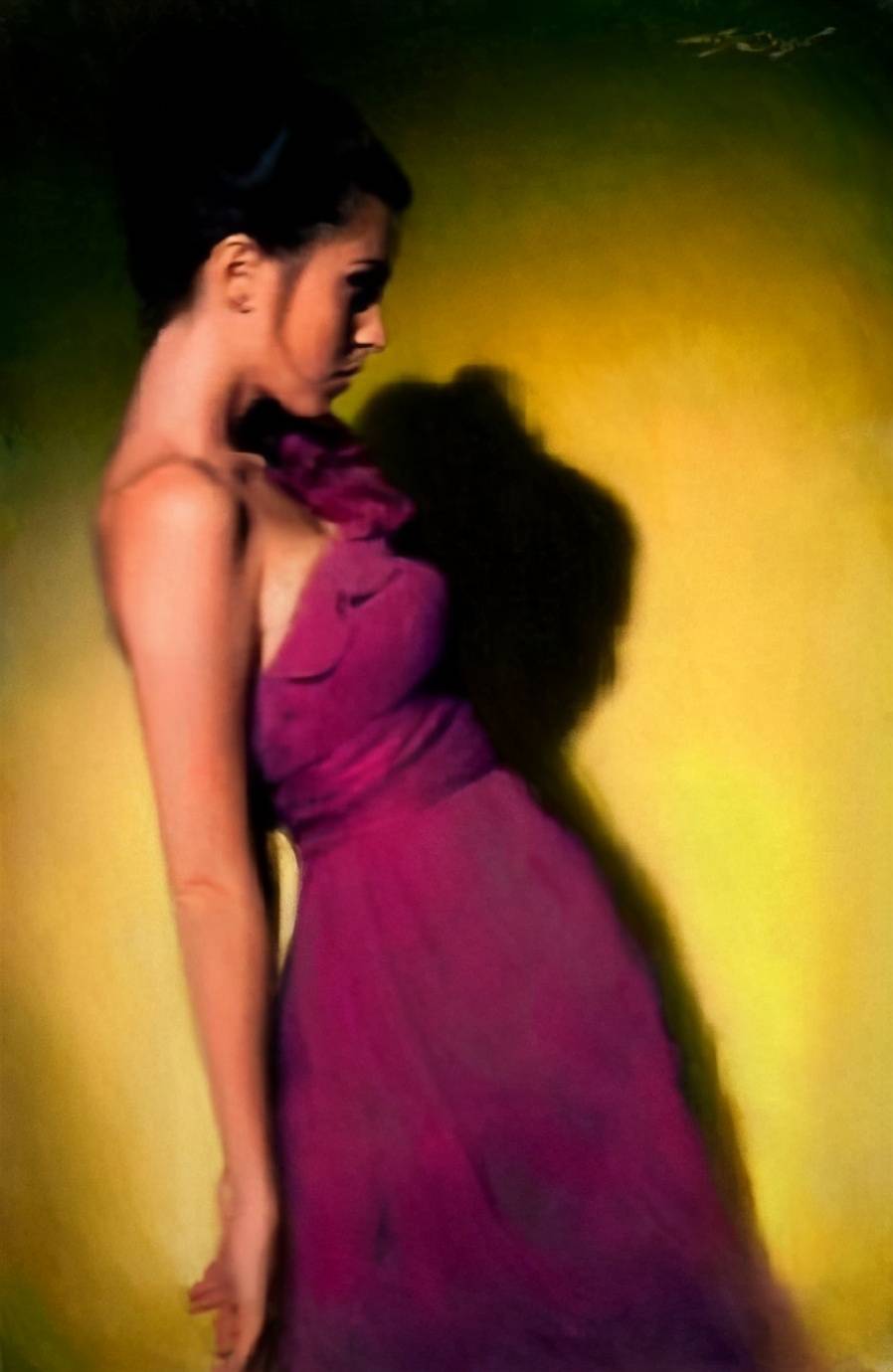 图片[15]-美国天才艺术家人体油画中的美女，性感迷人，细腻逼真-魔性次元