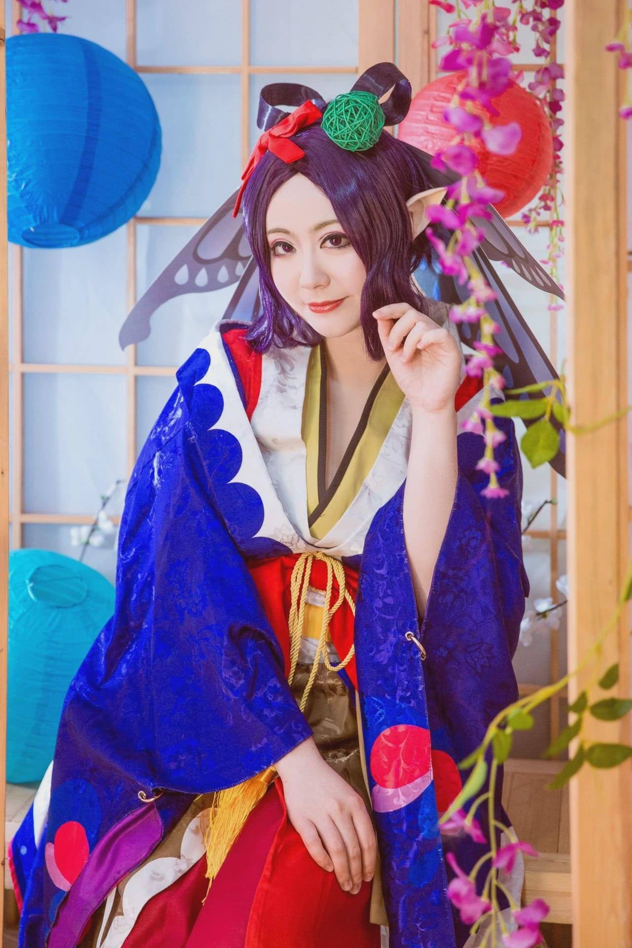 cosplay阴阳师蝴蝶精君谦