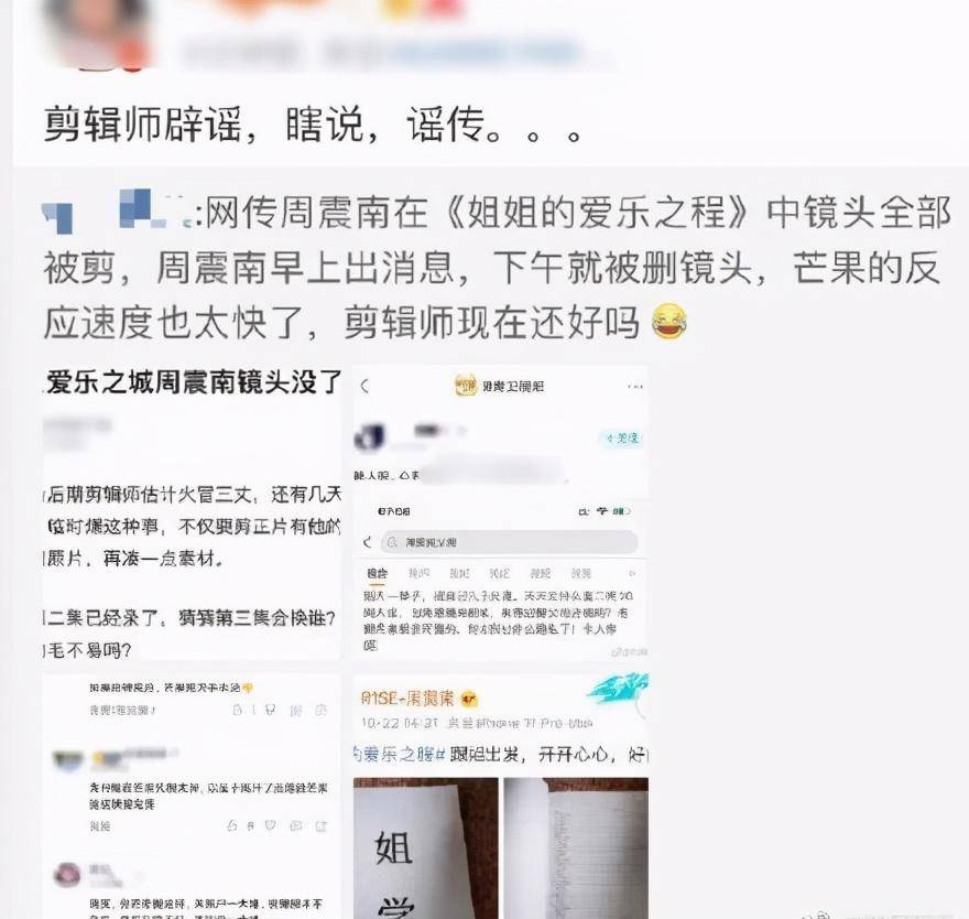 父母身负巨额债务未能偿还 周震南最新综艺导致被剪?